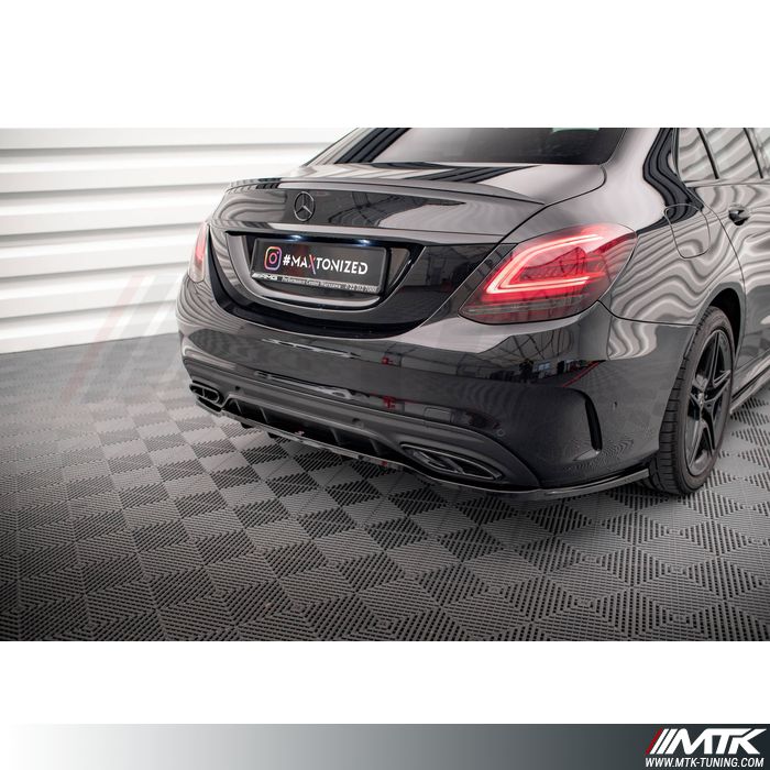 Rajout arriere Maxton Mercedes-Benz Classe C AMG-Line W205 Phase 2